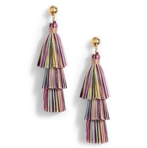 Gorjana Havana Colorful Tassel Earrings